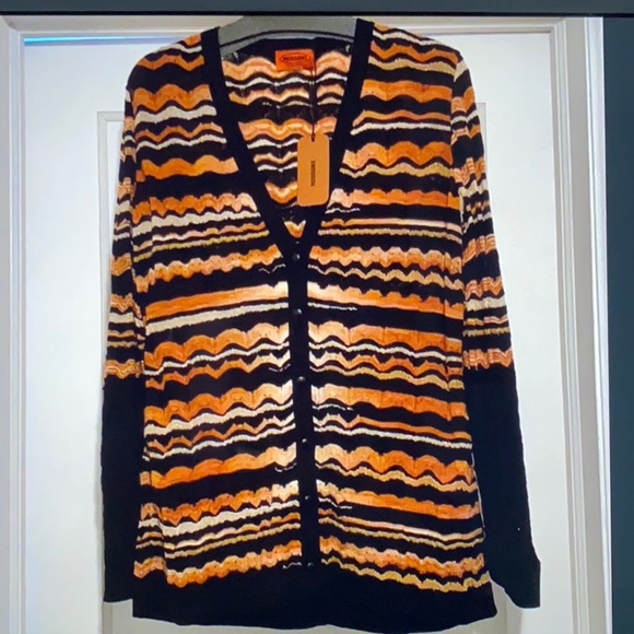 Missoni Sparkling Black Camel Cardigan NewWithTags - Picture 1 of 7